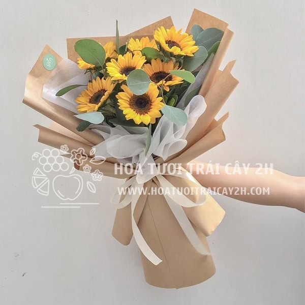Bó hoa chúc mừng cầm tay 06