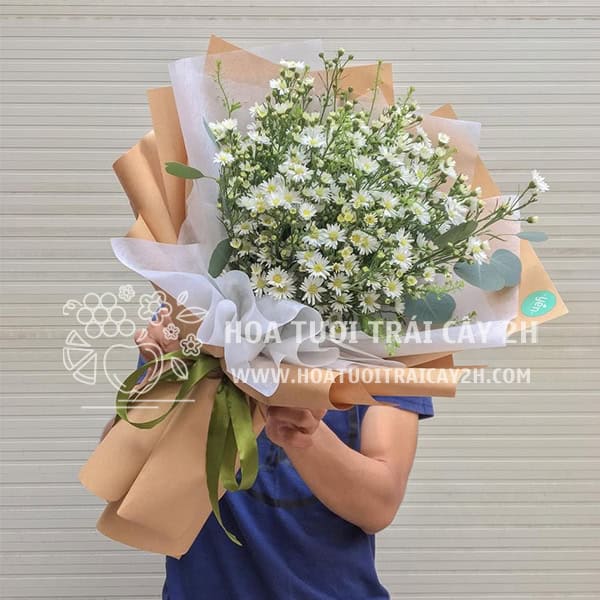 Bó hoa chúc mừng cầm tay 08
