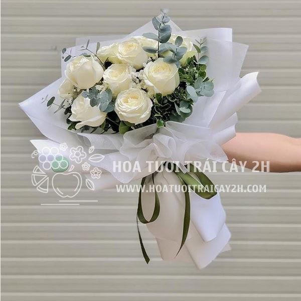 Bó hoa chúc mừng cầm tay 09