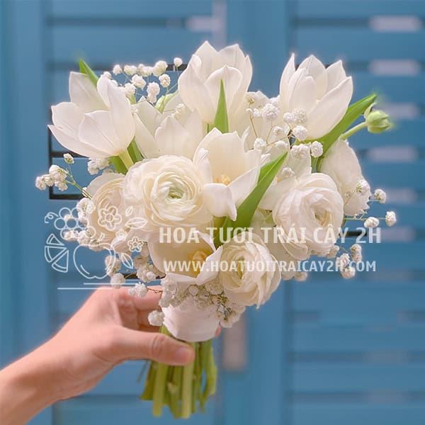 Bó hoa cưới cầm tay 032