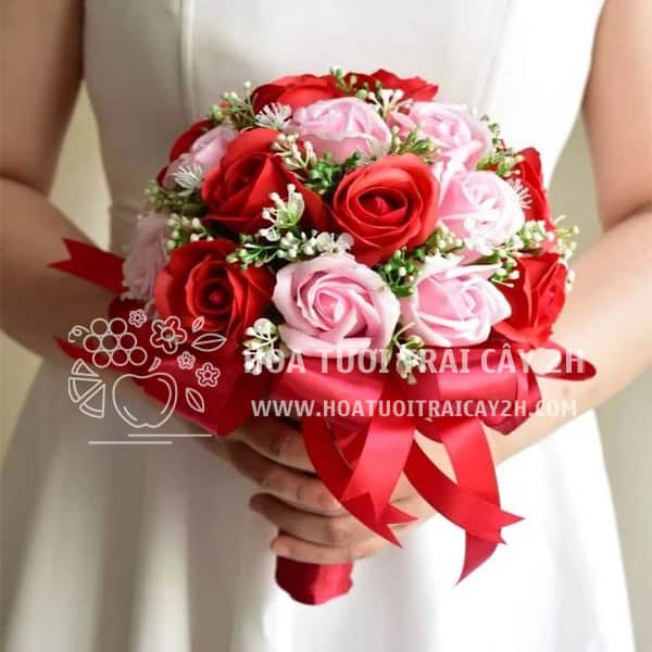 Bó hoa cưới cầm tay 036