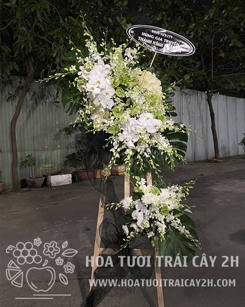 Hoa chia buồn - Mẫu 013